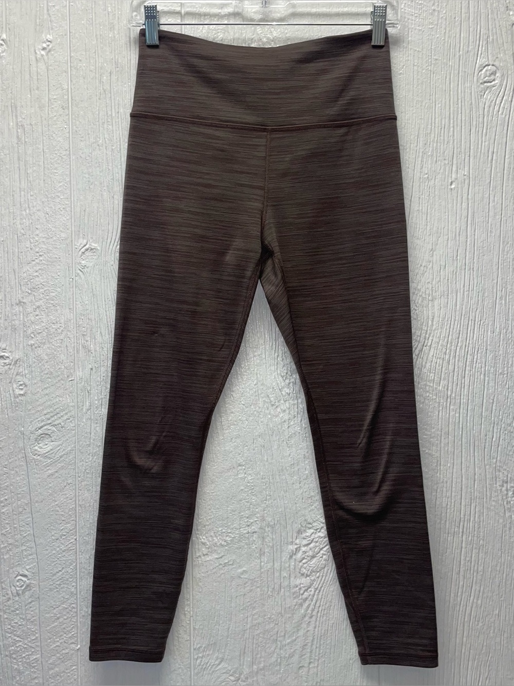 Athleta Elation Leggings! Mauve-Brown Space-Dye 7/8 Tights!